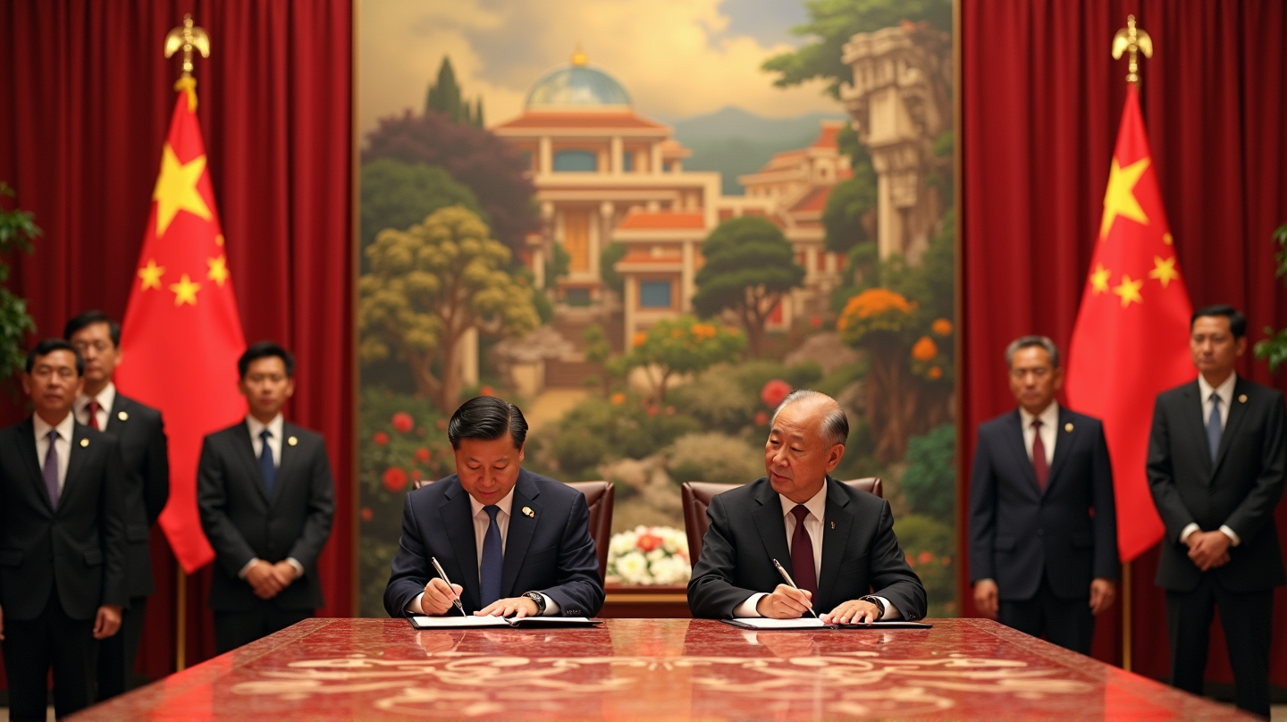Chinesisch-Indonesische Handelsbeziehungen blühen auf amid steigenden globalen Spannungen