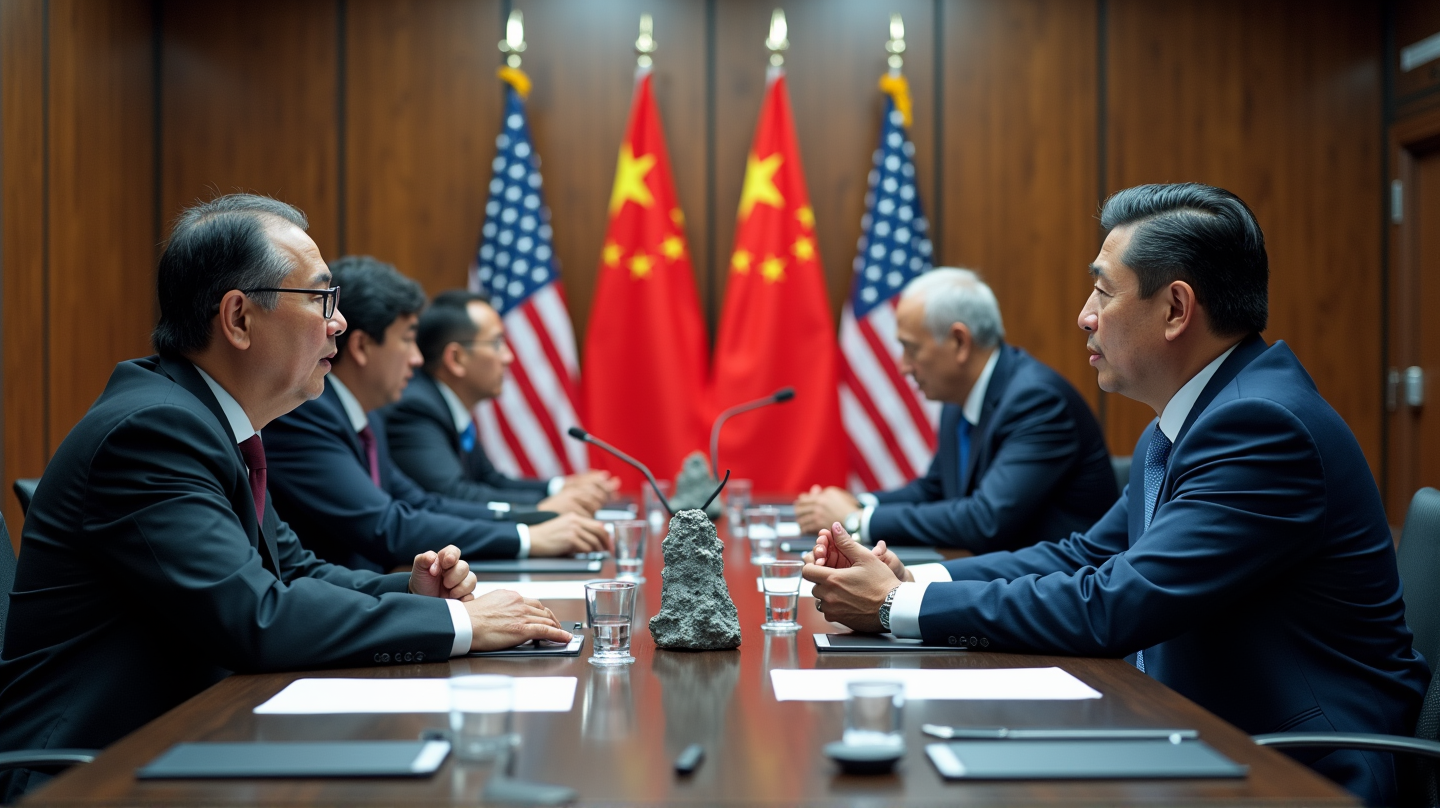 China & USA: Seltene Erden im Mittelpunkt neuer Handelsgespräche in London