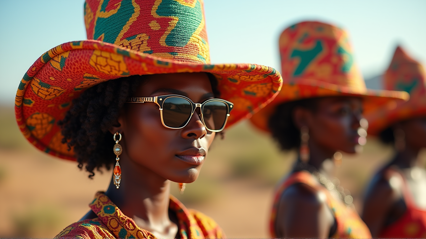 Tauchen Sie ein in die schillernde Welt der afrikanischen Promi-Huttrends