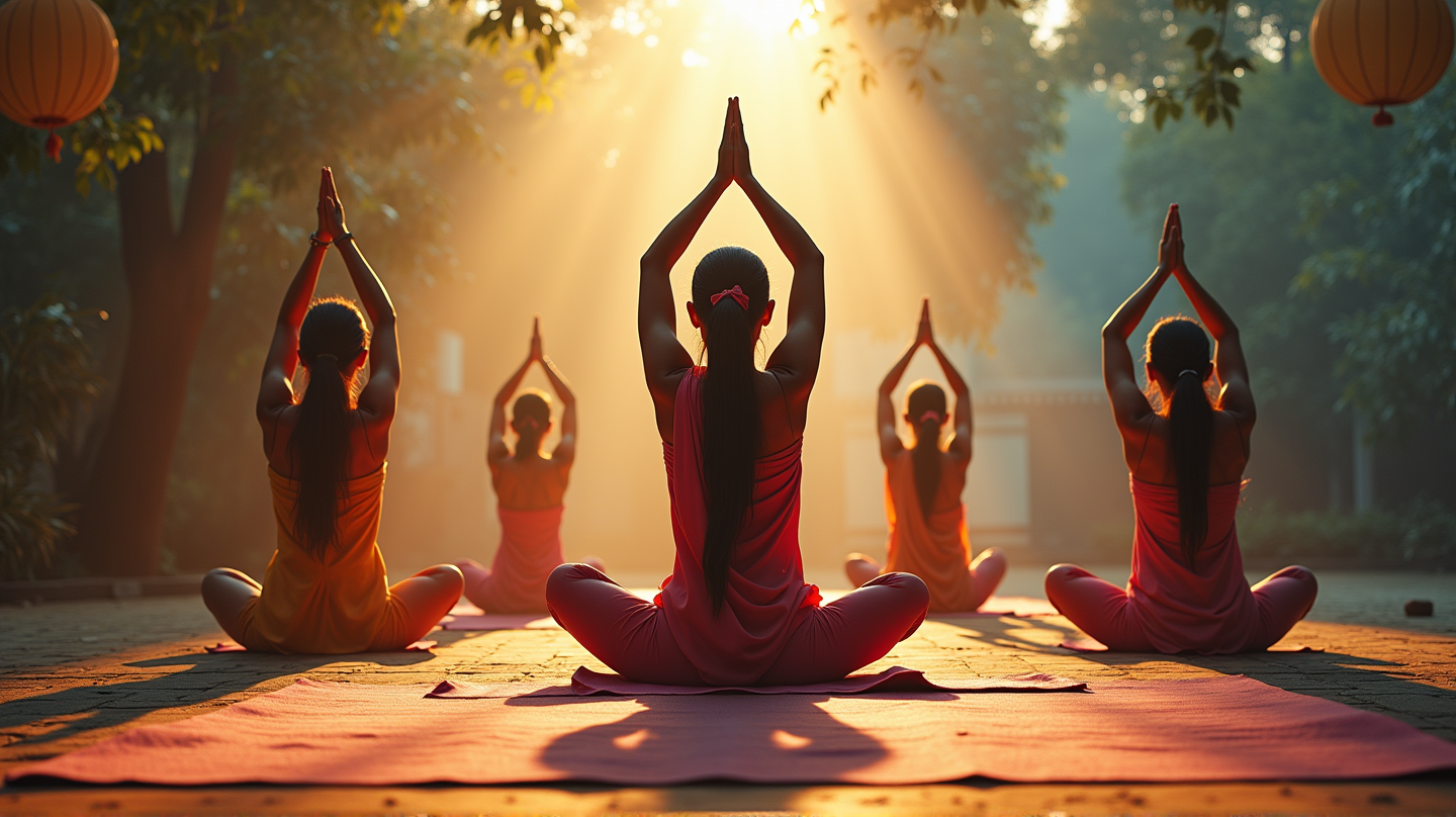 Bollywood-Stars glänzen mit Fitness am Internationalen Yoga-Tag