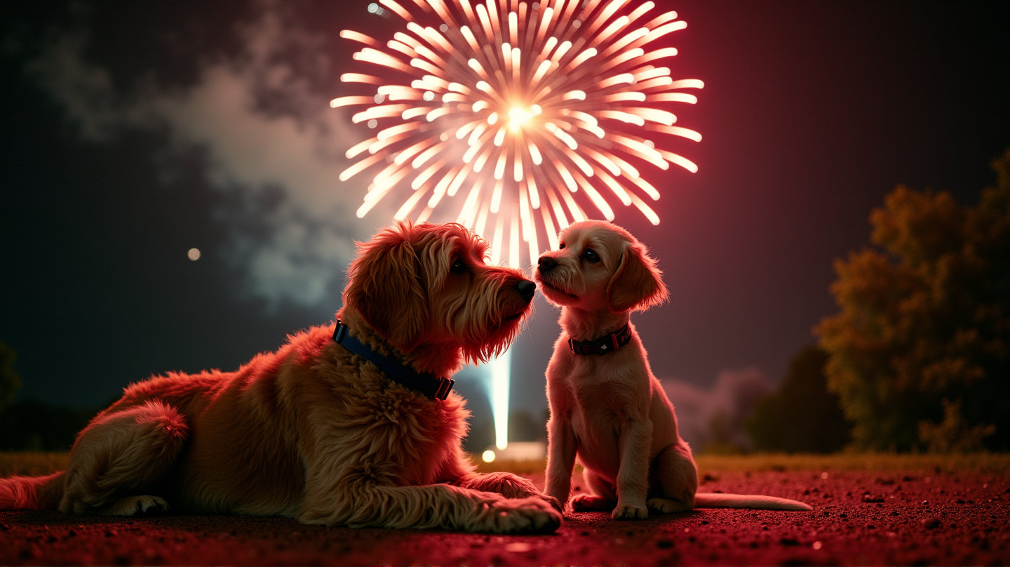 Bleiben Sie diesen Vierten sicher: Wesentliche Tipps zur Sicherheit bei Feuerwerk und Haustieren