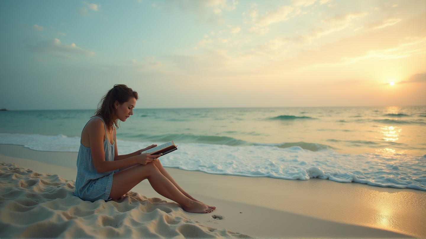 Strandlektüre oder Therapie? Entdecken Sie die heilende Kraft der Bibliotherapie!