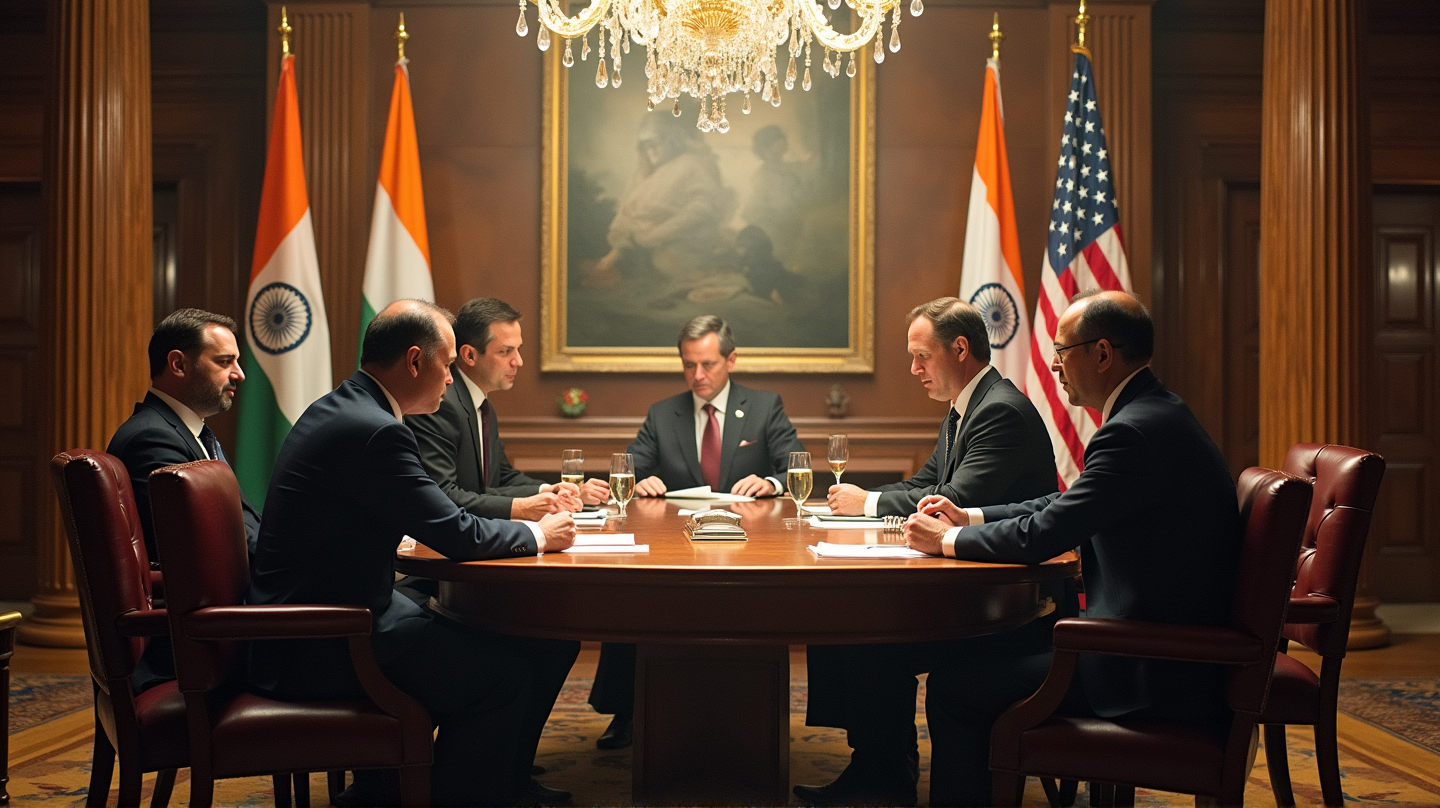 Formalität über Tweets: Indiens strategische Vorsicht in US-Handelsgesprächen