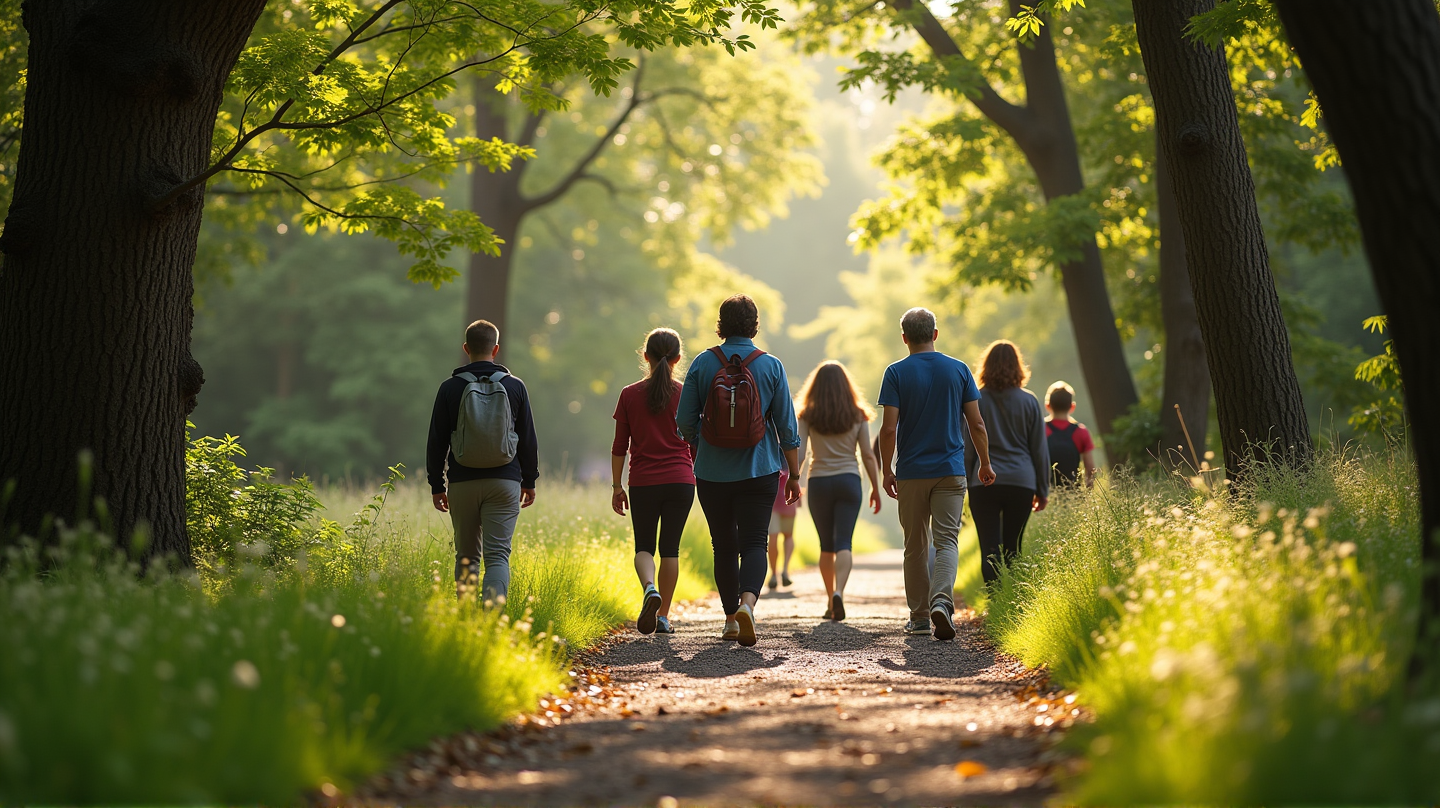 Treten Sie in die Umarmung der Natur: Nehmen Sie am WOW Walking Clinic am 12. Juli teil!