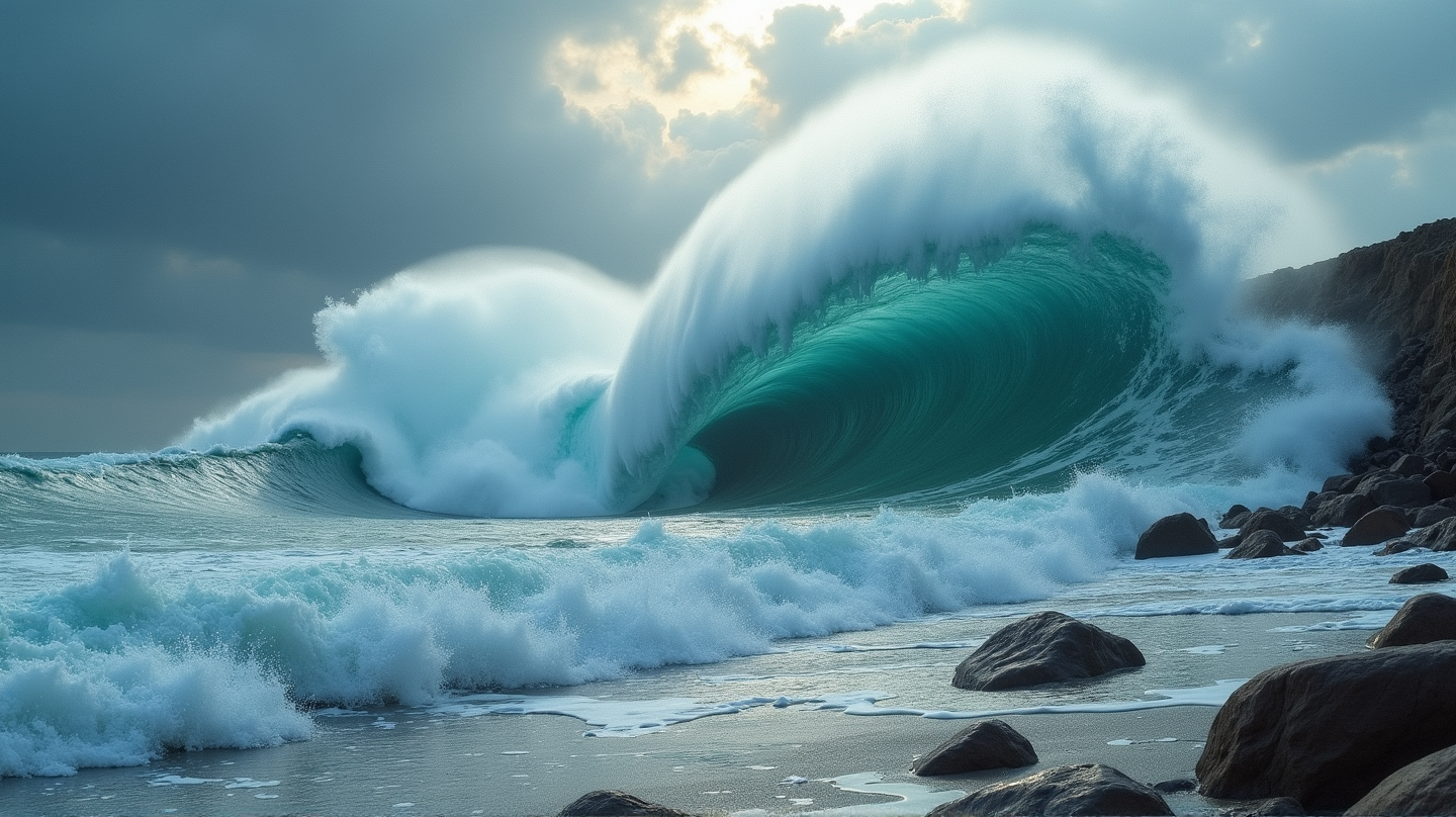 Erdbeben der Stärke 8,8 löst Tsunami-Warnungen im gesamten Pazifik aus