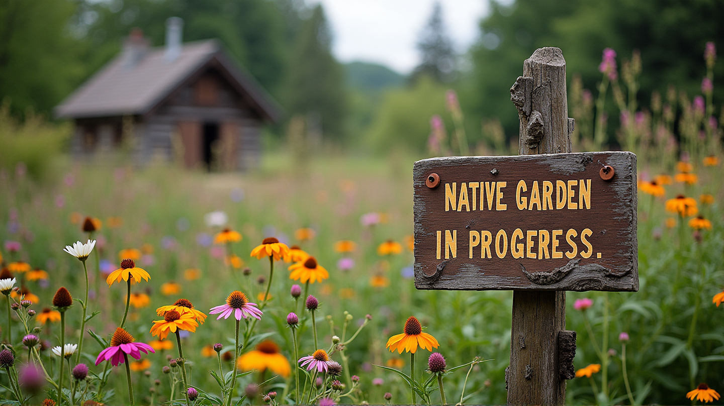 Eine Gartenumwandlung: Navigieren zwischen Nachbarn und Natur