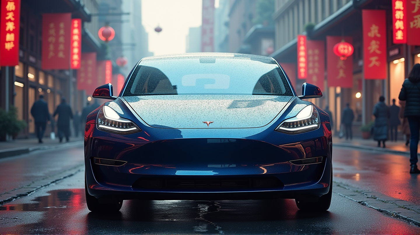 Teslas EV-Verkäufe aus China sinken angesichts intensiven Marktpreis-Krieges
