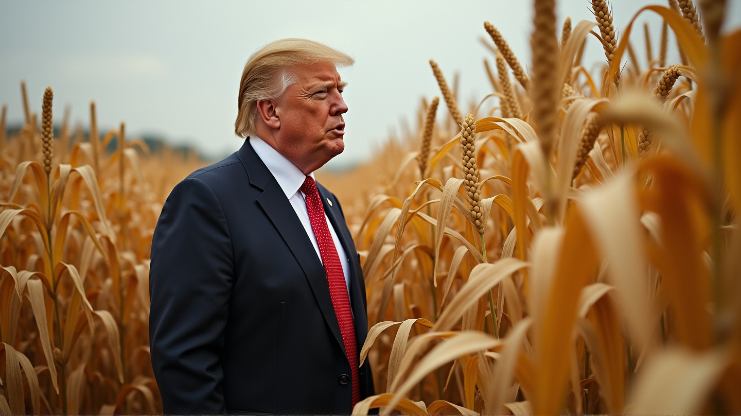 Trump drängt China auf 'schnellen Service' bei Sojabohnenimporten angesichts der Handelskonflikte