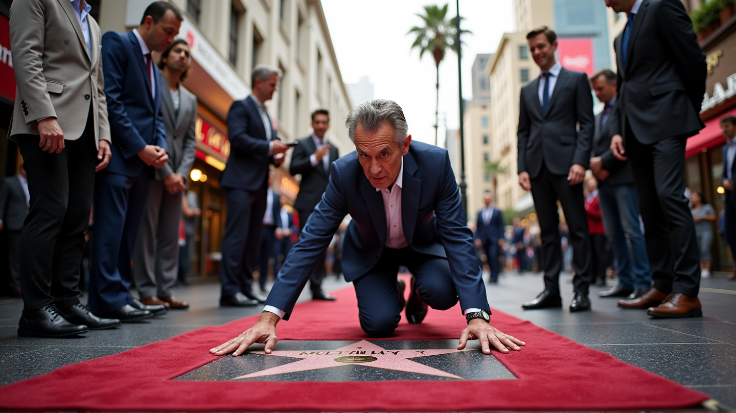 Bill Nyes außergewöhnliche Reise bringt ihn auf den Hollywood Walk of Fame!