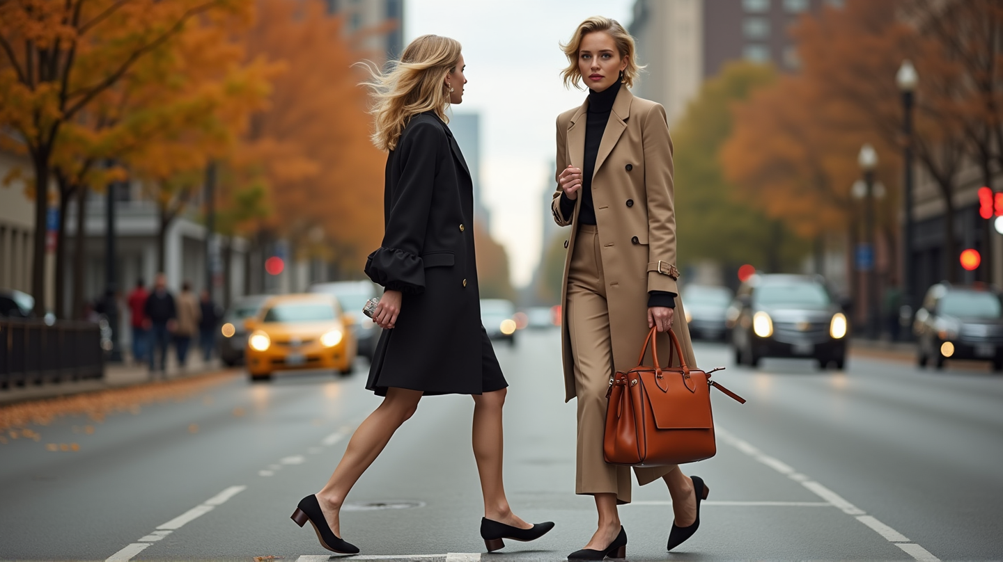 Jennifer Lawrence beherrscht die Herbstmode mit ikonischer Loewe-Tasche und schicken Flats