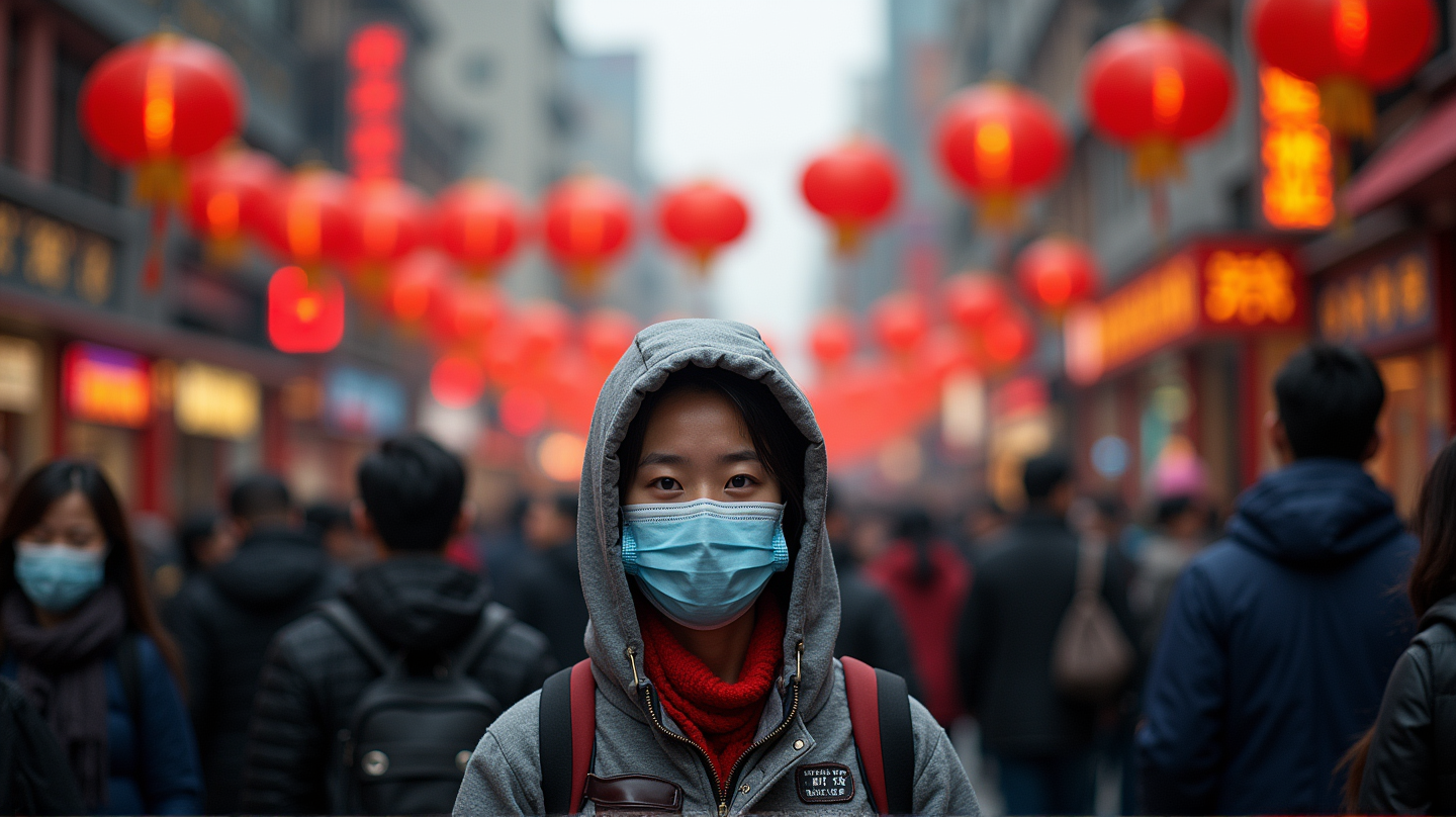 China in Alarmbereitschaft: COVID-19 und Atemwegserkrankungen stellen Risiko während der Nationalfeiertage dar