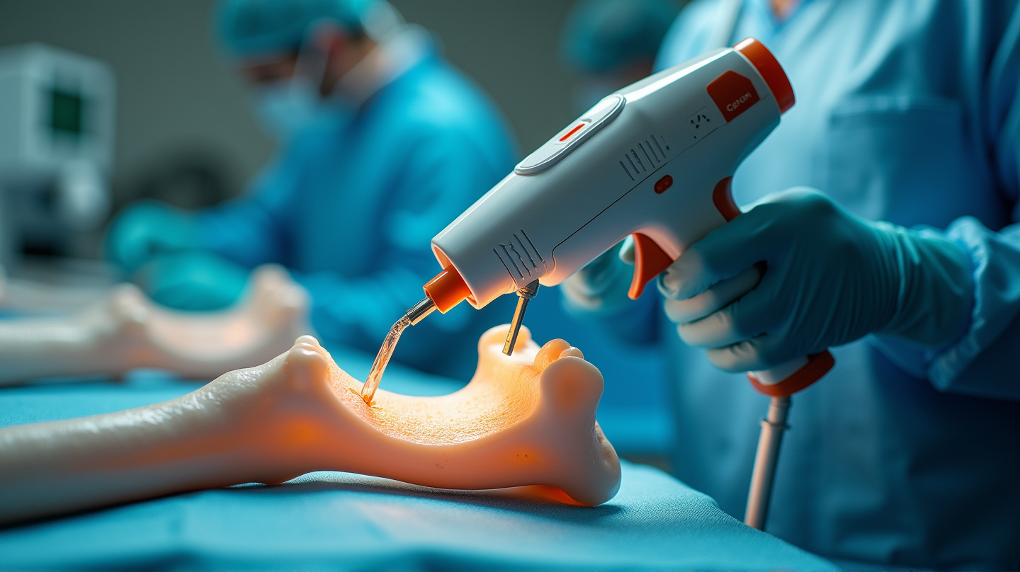 Heißklebepistole wird zum Heiler: Revolutionäre Knochenreparaturtechnologie entsteht