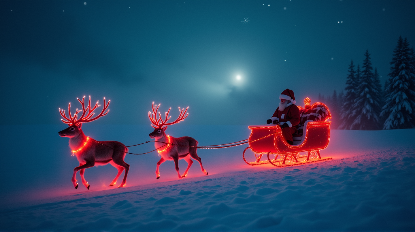 Rudolfs biolumineszierende Nase: Naturwunder oder festliches Märchen?