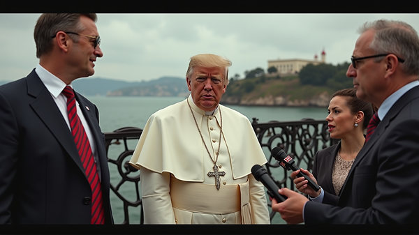 Trump fordert Hollywood und Alcatraz heraus, während Kontroversen um AI-Bild des Papstes toben