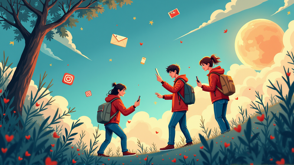 Den digitalen Irrgarten navigieren: Teenager sicher durch soziale Medien führen