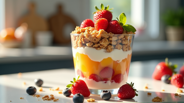 Frühstücksfreuden Entfesseln: Milchfreie Parfaits, die an Cremigkeit Nichts Einbüßen!