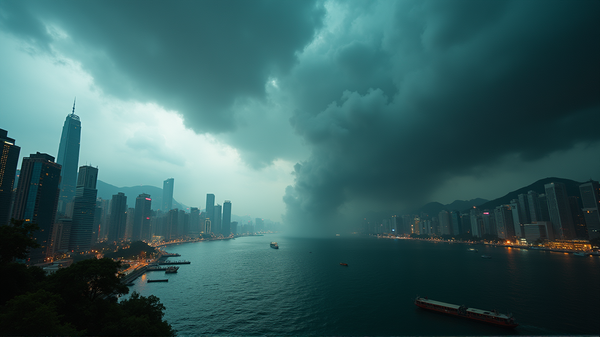 Taifun Wipha entfesselt höchste Sturmwarnung in Hongkong
