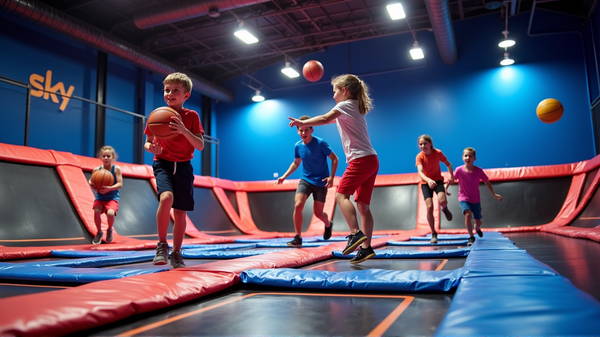 Sky Zone erobert die Bühne von Gurnee Mills