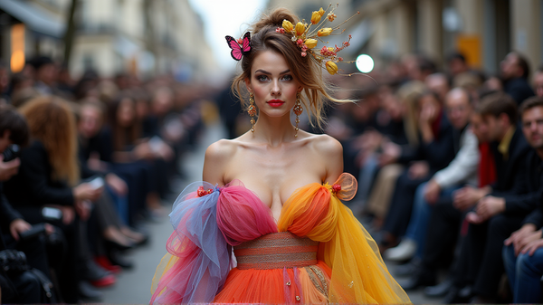 Prominente erstrahlen bei der Pariser Modewoche mit atemberaubender Haute Couture