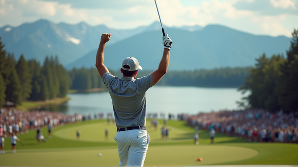 Joe Pavelskis bemerkenswerter Sieg beim Prominenten-Golfturnier