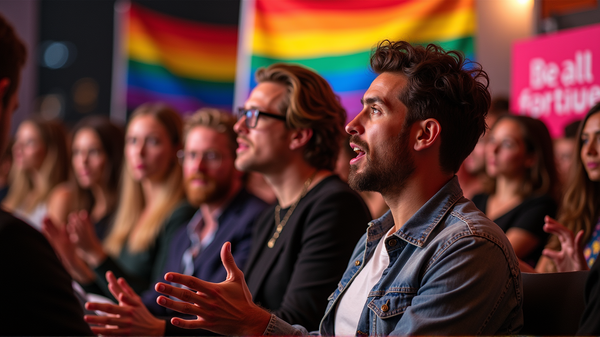 Stars setzen sich für den Schutz von LGBTQ+-Jugendlichen ein, da föderales Hilfsprogramm vor der Abschaffung steht