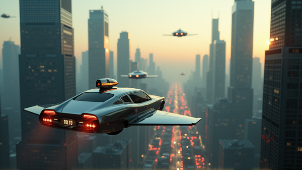 Von Sci-Fi zur Realität: Der Aufstieg der fliegenden Taxis