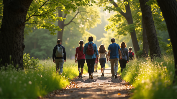 Treten Sie in die Umarmung der Natur: Nehmen Sie am WOW Walking Clinic am 12. Juli teil!
