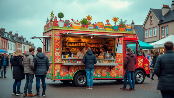 Entdecke Irlands sommerliche Street-Food-Köstlichkeiten: Ein gastronomisches Abenteuer erwartet dich!