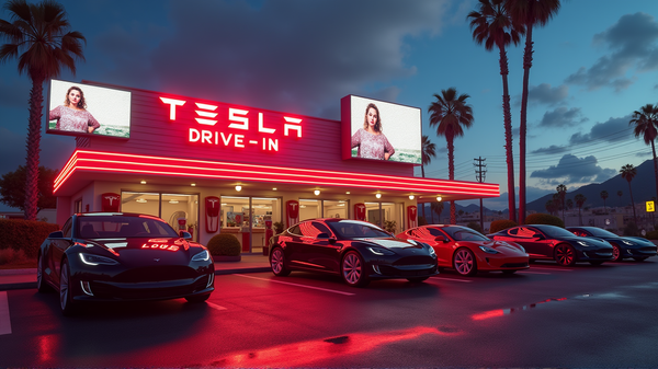 Tesla Hollywood Diner: Ein revolutionäres Drive-In-Erlebnis