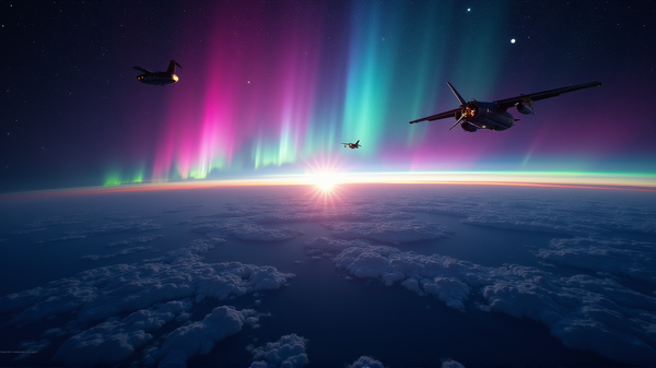 Beeindruckende Himmelsansichten: An Bord der ISS