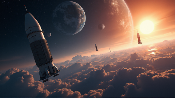 Erkundung der letzten Grenze: Jeff Bezos und seine milliardenschweren Weltraumprojekte