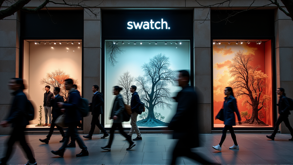 Swatch sieht sich in China mit Gegenreaktion konfrontiert über umstrittene Anzeige