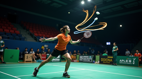 Revolutionärer Drallaufschlag im Badminton: Verboten, weil zu gut?