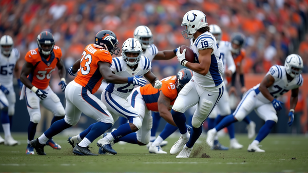 Jeden Moment festhalten: Broncos vs. Colts Clash diesen Sonntag!