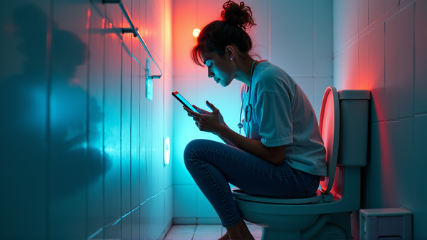 Das überraschende Risiko des Toilettenscrollens: Verursachen Smartphones Hämorrhoiden?