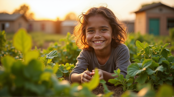 Revolutionierung der Resilienz von Flüchtlingen durch klimafreundliches Farming und psychische Gesundheit