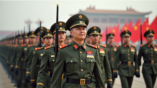 China zeigt seine militärische Stärke in anti-westlichem Bündnis