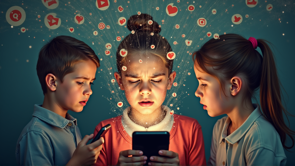 Die verborgenen Angstauslöser sozialer Medien für Kinder