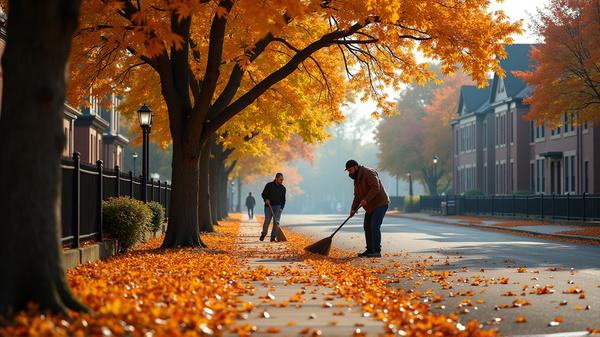 Entfesseln Sie die Farbpalette der Natur: Mühelose Tipps zur Laubentsorgung im Herbst