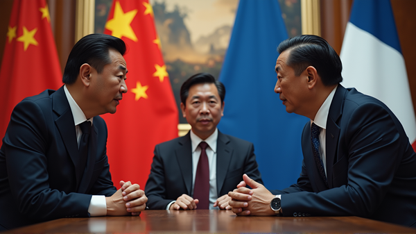 China sucht Frankreichs Unterstützung inmitten japanischer Spannungen