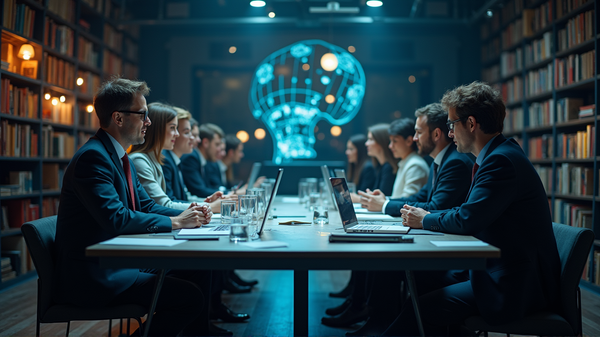 Das Tauziehen: Die Tanz der Verlagsbranche mit AI