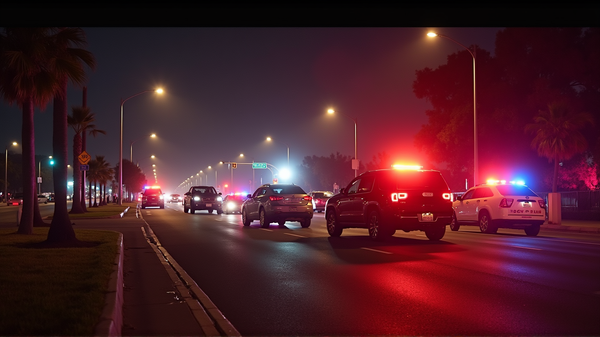 Tragödie schlägt zu: Mehrfahrzeug-Unfall in Hollywood fordert ein Leben