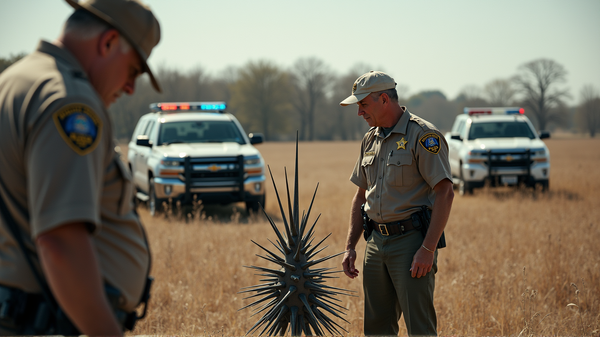 Rätselhaftes stacheliges Objekt löst Untersuchung im Shelby County aus